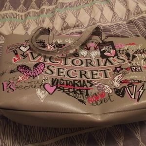 Victoria secret graffiti style 2018 tote